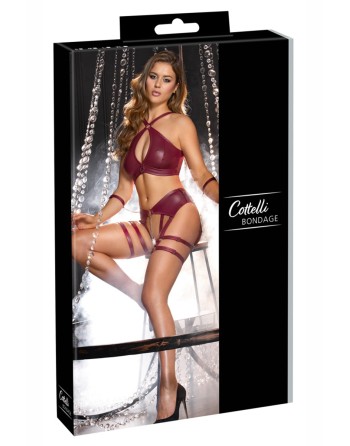 Ensemble BDSM bordeaux - Cotelli Bondage