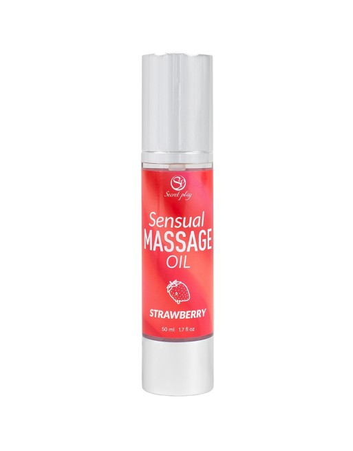 Huile de massage Fraise - Secret Play