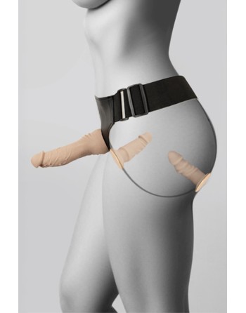 Gode-ceinture 3 dildos multi-positions - You2Toys