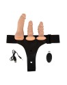 Gode-ceinture 3 dildos multi-positions - You2Toys