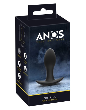 Petit plug anal vibrant - Anos