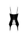 F381 Dominae Venom Corset porte jarretelles en PVC