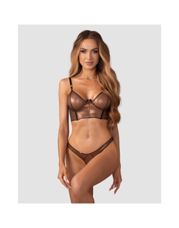 Soranna top et string ouvert