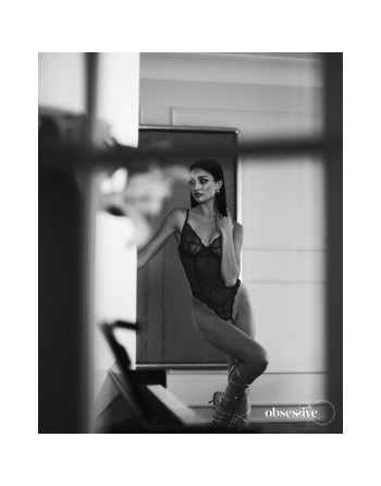 Nightly blue body ouvert - Bleu