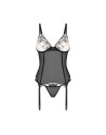 Vila blanes corset et string - Noirs