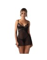 Perisia babydoll et string - Noirs
