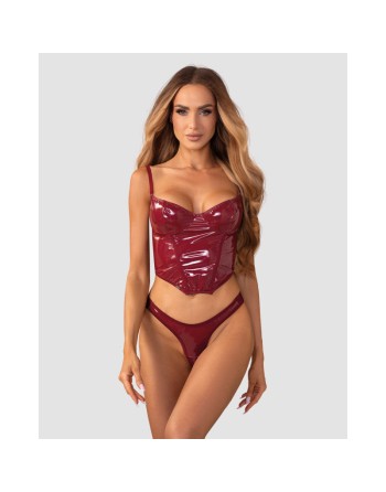 Redya Corset et string rouge