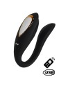 OSMOSE, stimulateur pour couple USB, à double tête, avec télécommande, en silicone médical
