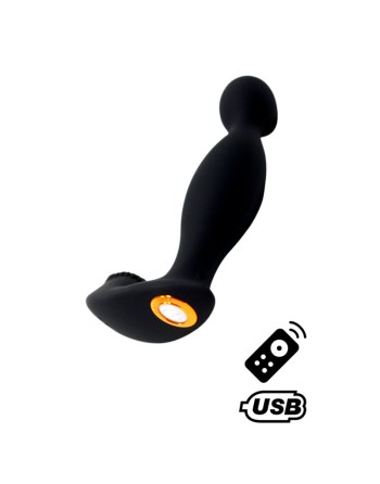 ELIOT, Stimulateur de prostate USB, avec télécommande, en silicone médical