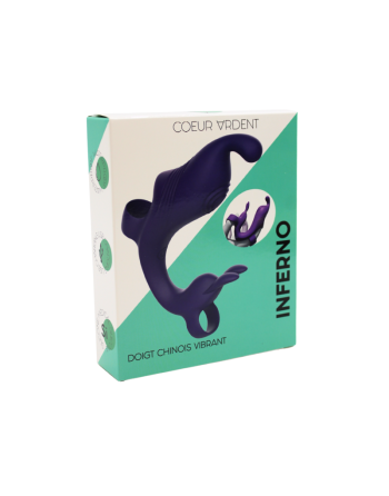 Doigt Vibrant à Double Moteur INFERNO 