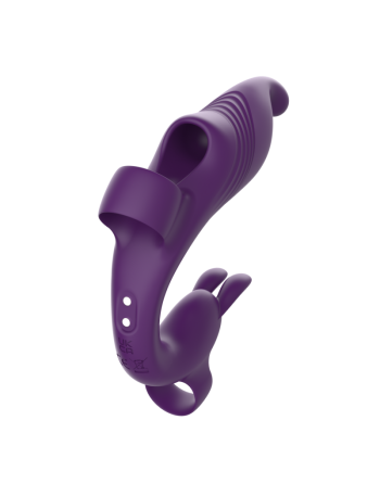 Doigt Vibrant à Double Moteur INFERNO 