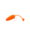 CARROT, Un Œuf vibrant avec télécommande, couleur et forme Carotte en silicone médical 