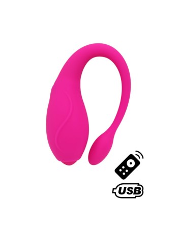 TANDEM Rose, stimulateur pour couple USB avec télécommande en silicone médical 