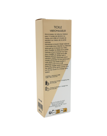 Vibromasseur TICKLE Double Stimulation – USK-V30