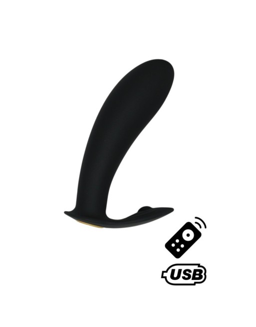 ERNEST, Mini vibromasseur avec stimulateur clitoridien USB, avec télécommande 