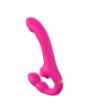 Vibromasseur ROSEA Strap-on Triple Action Télécommandé 