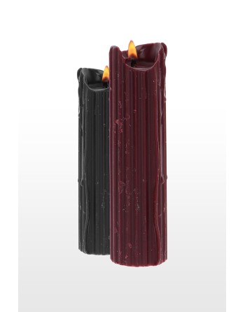 Set 2 bougies goutte à goutte BDSM - Taboom