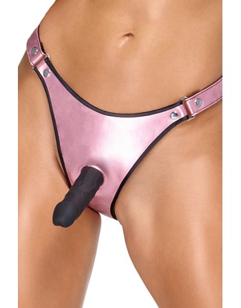 Strap-on-String avec godemiché - Bad Kitty