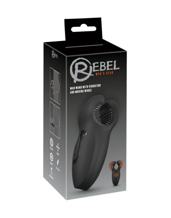Masturbateur à ailettes vibrantes - Rebel
