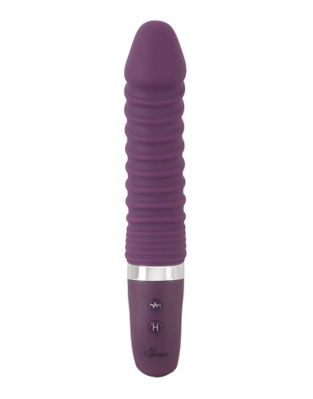 Vibro chauffant rechargeable 23,5 x 4,1 cm - Sweet Smile