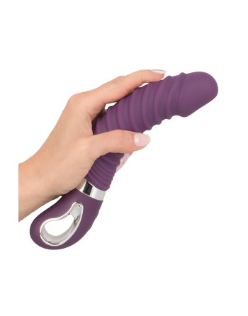 Vibro chauffant rechargeable 23,5 x 4,1 cm - Sweet Smile