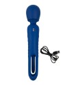 Vibro Wand réversible avec langue vibrante - Sweet Smile