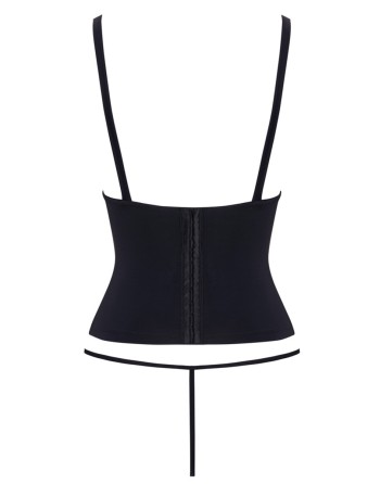 Ensemble corset seins nus noir - Cottelli PARTY