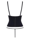 Ensemble corset seins nus noir - Cottelli PARTY