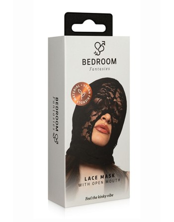 Cagoule BDSM en Dentelle - Bedroom Fantasies