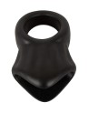 Cock Ring avec Ball Stretcher liquid silicone - Erecto