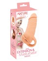 Masturbateur et extension de pénis  18,5 cm - Nature Skin
