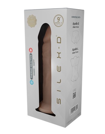 Gode Liquid Silicone Model 2 flesh 23cm - SilexD