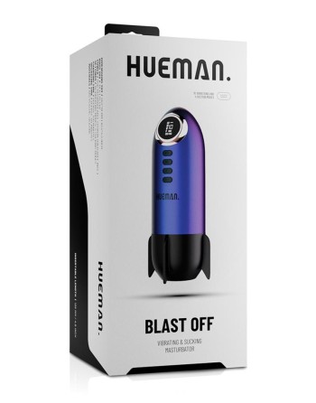 Masturbateur à aspiration et vibrations Rocket - Hueman