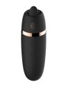 Stimulateur 2 en 1 avec langue vibrante - Rosy Gold