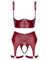 Ensemble seins nus 3 pièces Rouge - Cottelli LINGERIE