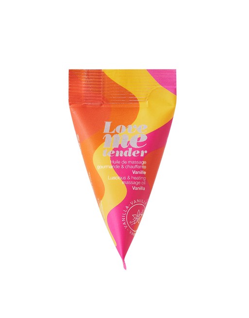 Berlingot huile massage comestible Vanille