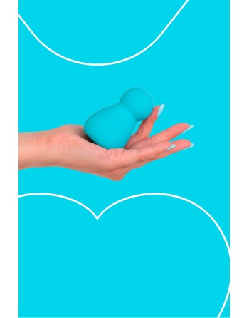 Mini vibro rechargeable Applust bleu - FairyGasm