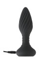 Plug anal vibrant et rotatif télécommandé - Anos