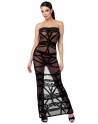 Robe bustier Bondesque F358 - Noir Handmade