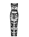 Robe bustier Bondesque F358 - Noir Handmade