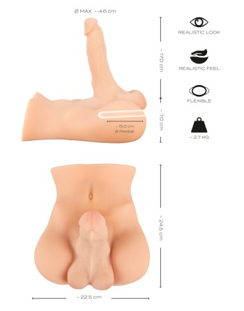 Masturbateur réaliste Deluxe Man 02