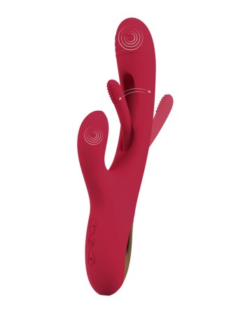 Vibro rabbit avec langue oscillante - Sweet Smile