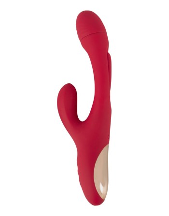 Vibro rabbit avec langue oscillante - Sweet Smile