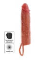 Gaine de pénis vibrante 20 cm - Toy Joy