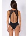 Body noir Evalie - Passion