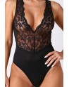 Body noir Evalie - Passion
