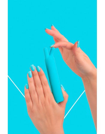 Mini vibro rechargeable BlissStars bleu - FairyGasm