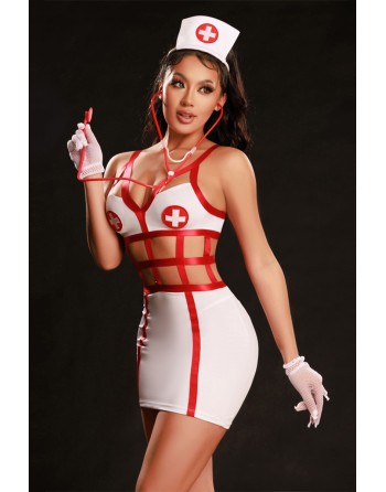 Déguisement infirmière sexy 5 pièces - J Lingerie