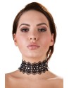 Collier brodé avec strass - Cotelli Accessoires