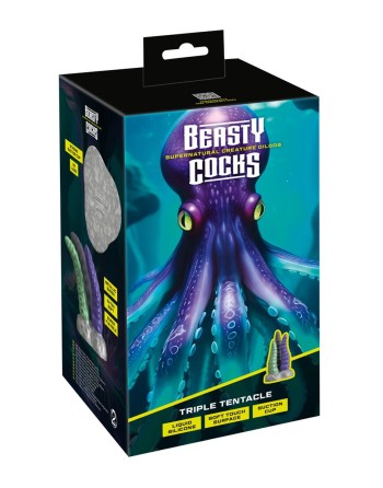 Gode Triple Tentacle - Beasty Cocks